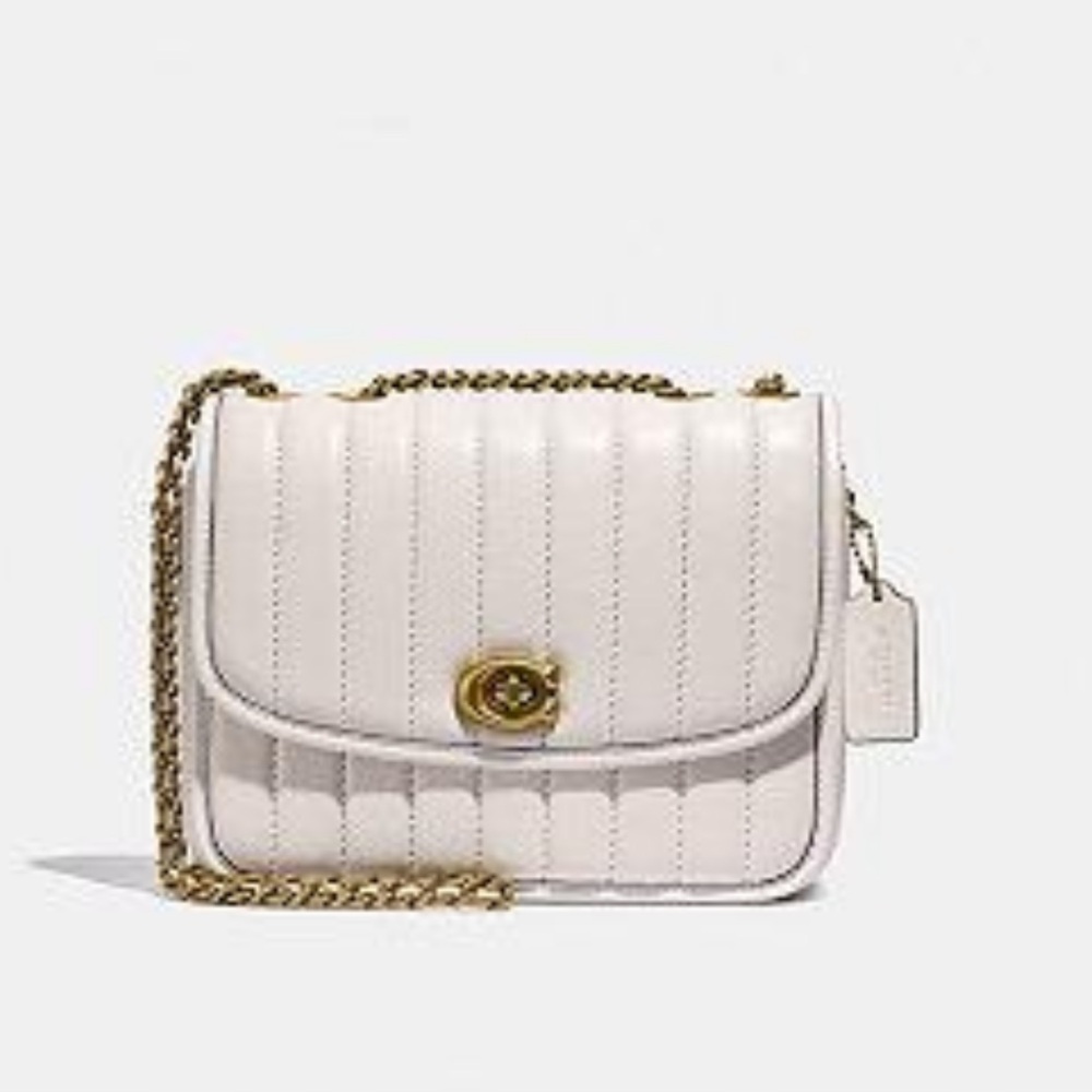 COACH QUILTED MADISON BAG RETAIL $550 - Picture 3 of 10